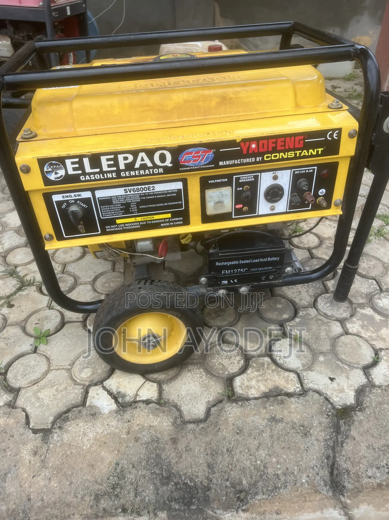 Constant Elepaq Gasoline Generator
