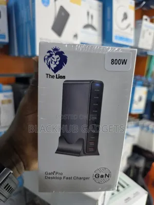 The Lion Desktop Gan Charger 800W