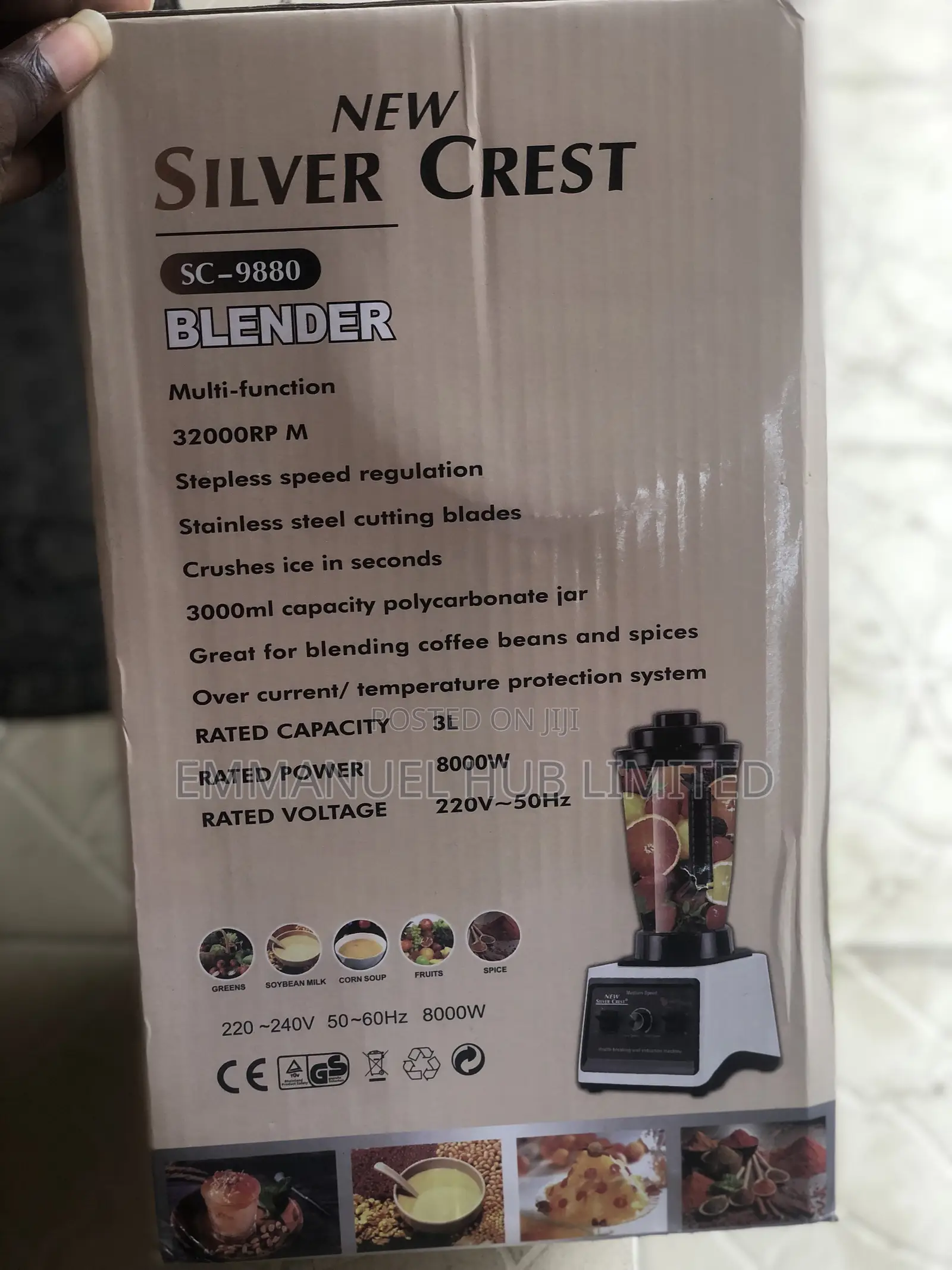 Silver Crest 3 in 1