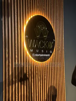 Round Signage