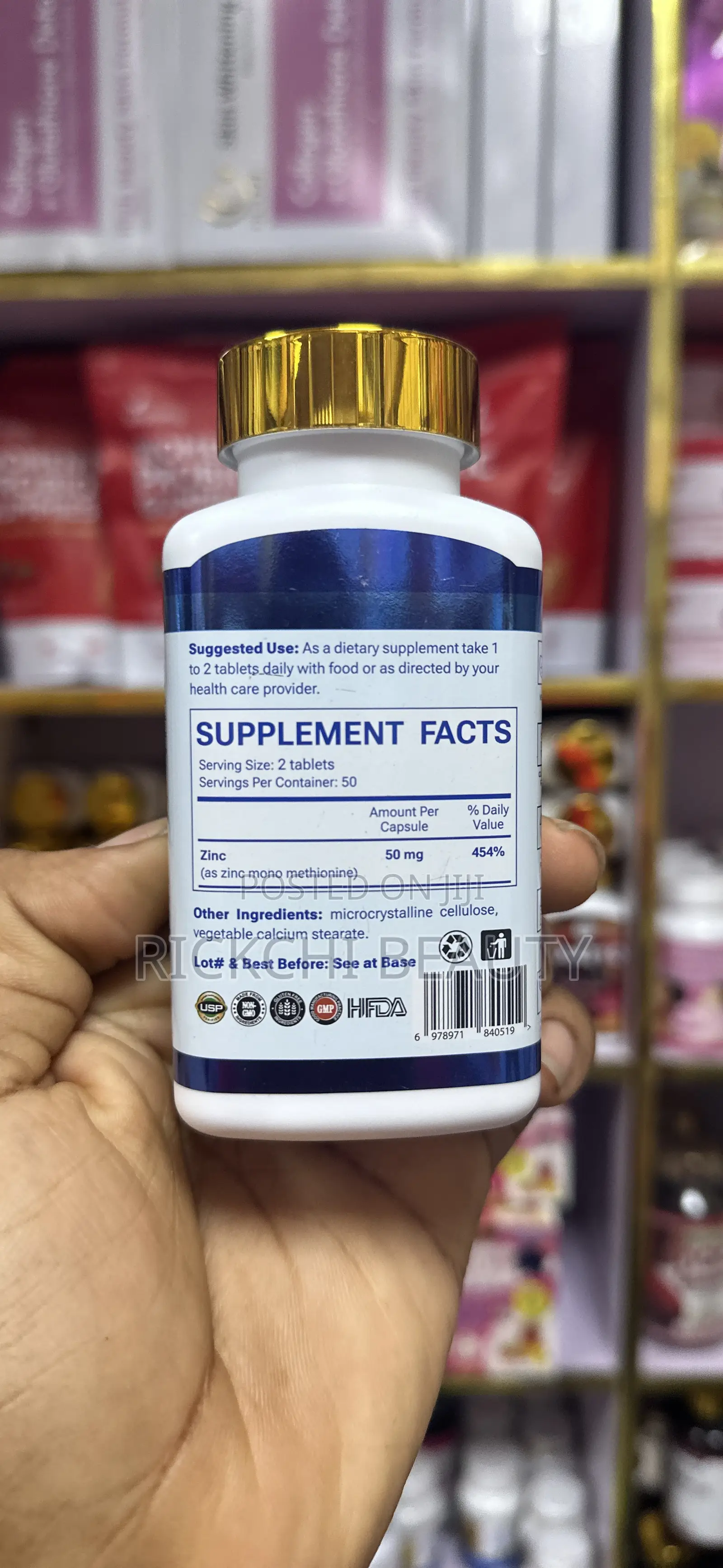 Duozi Zinc 50mg