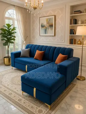 ADEXBANKKY FURNITURE INTERIOR Nice Good Quality L Shape Sofer