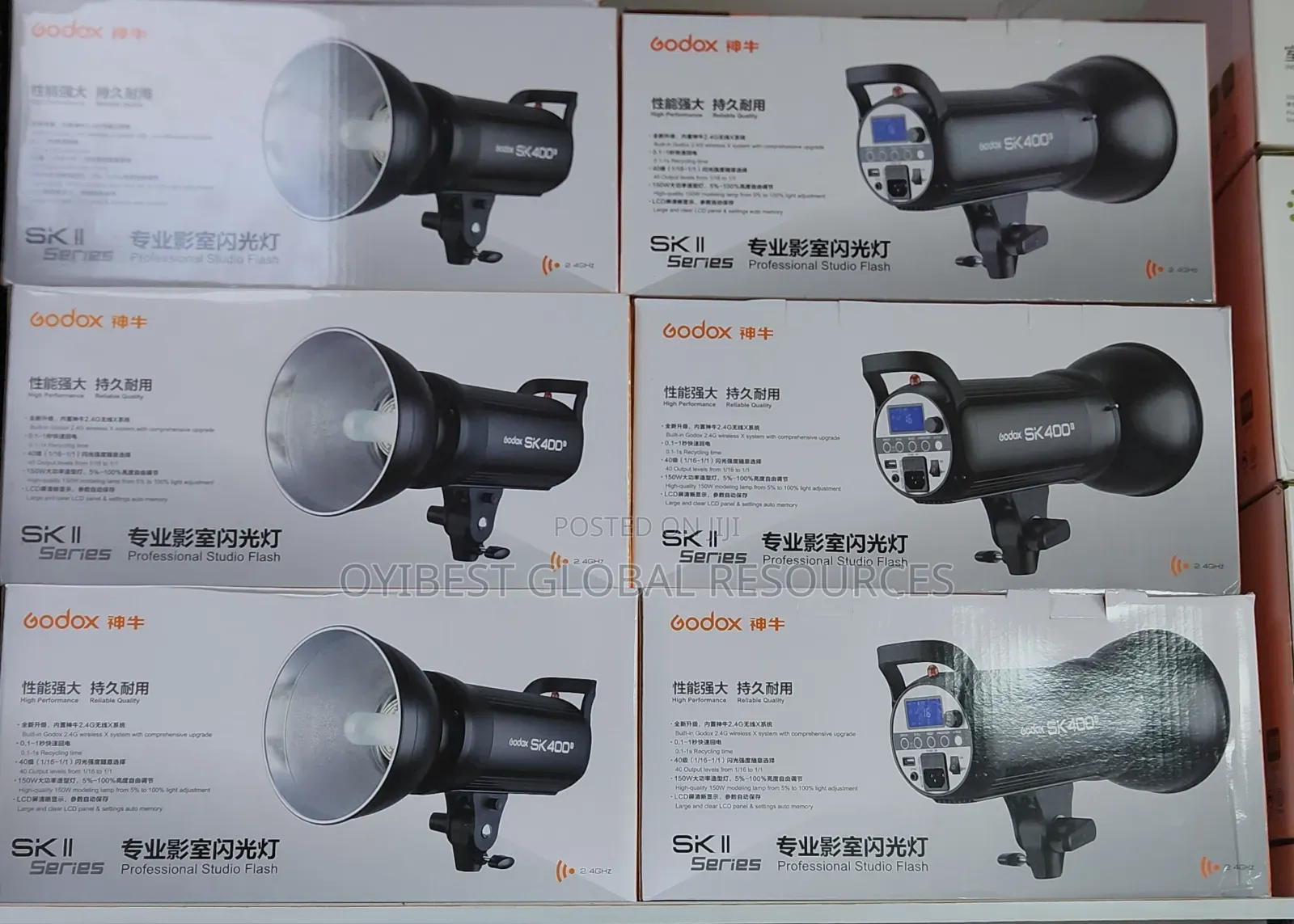 Godox Sk 400 II Professional Studio Flash