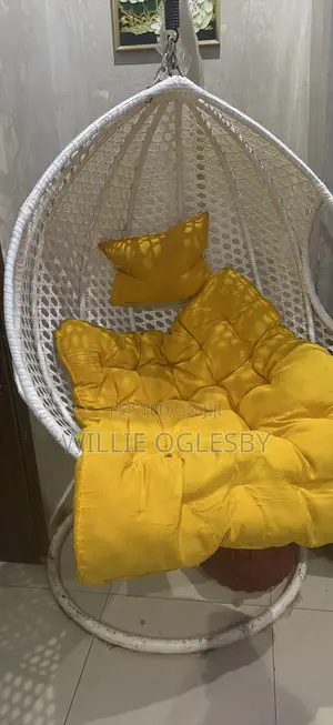 Premium Hanging Egg Chair With Stand – Barely Used