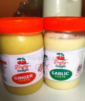 Garlic Paste and Ginger
