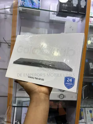 New Samsung Galaxy Tab S8 256 GB Black