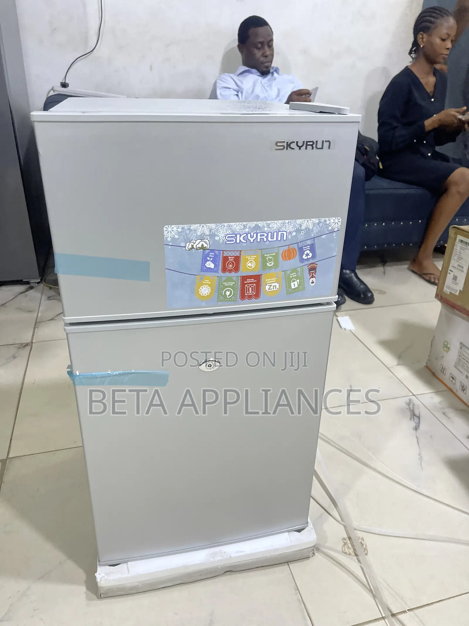 Skyrun Efficient Double Door Fridge