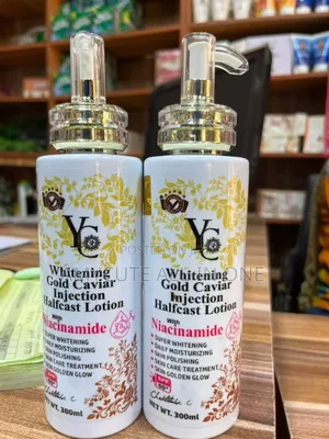 YC Whitening Gold Caviar Injection Halfcast Lotion With Niacinamide