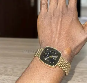 Elegant Gold Square Dial Unisex Wristwatch - Chenxi Quartz