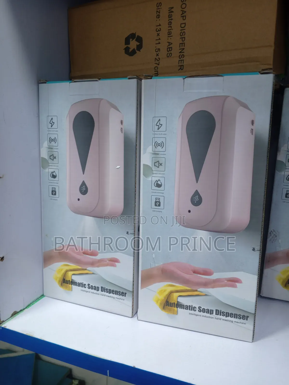 Quality White Automatic Rechargeable Liquid Soap Dispenser