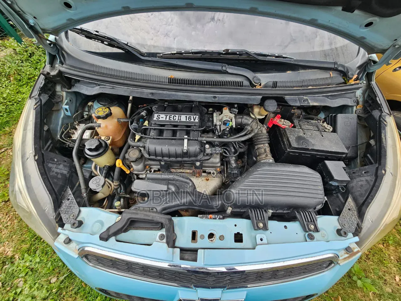 Chevrolet Spark 2013 Blue
