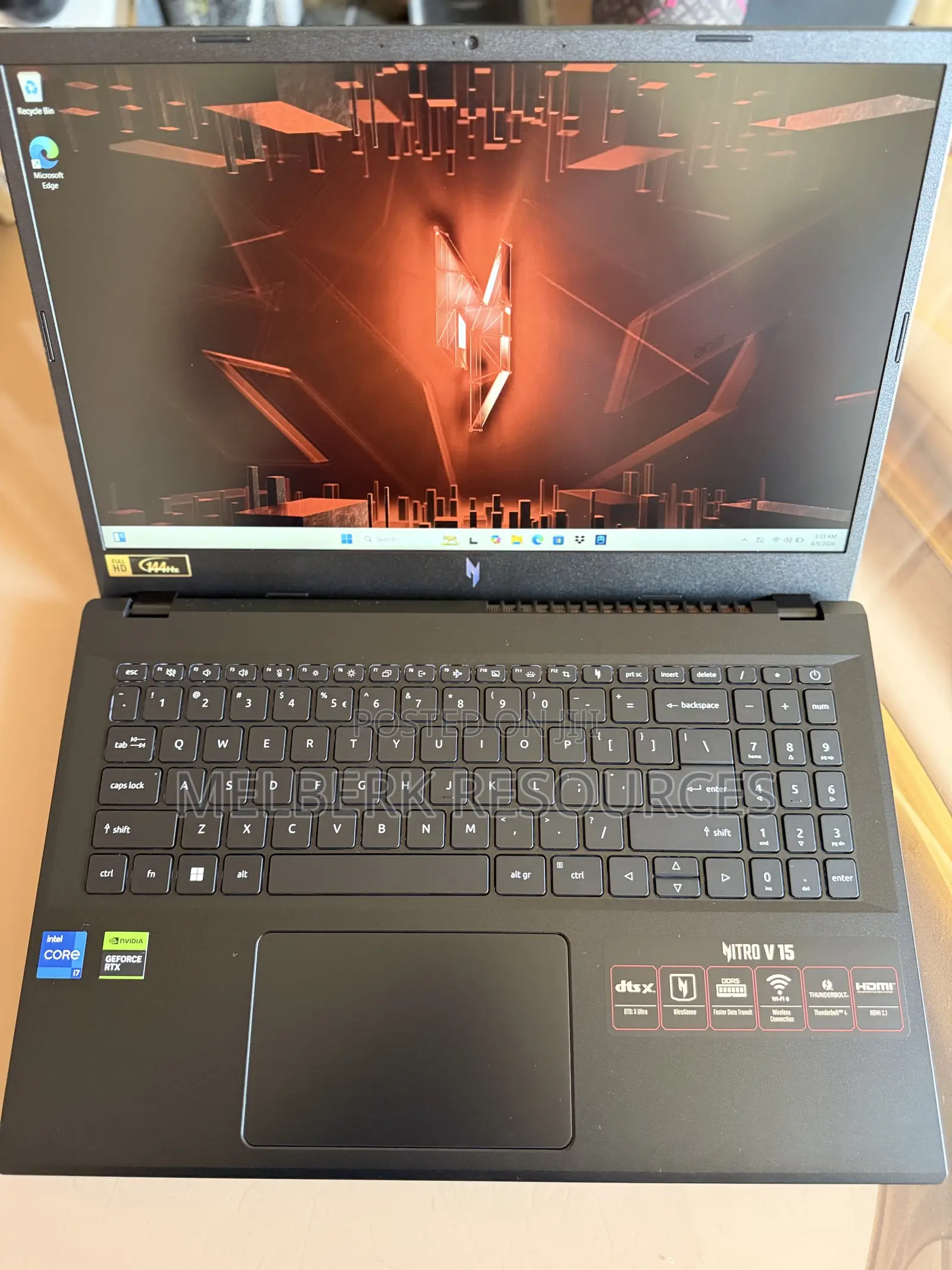 Laptop Acer Nitro V 15 16GB Intel Core i7 SSD 512GB