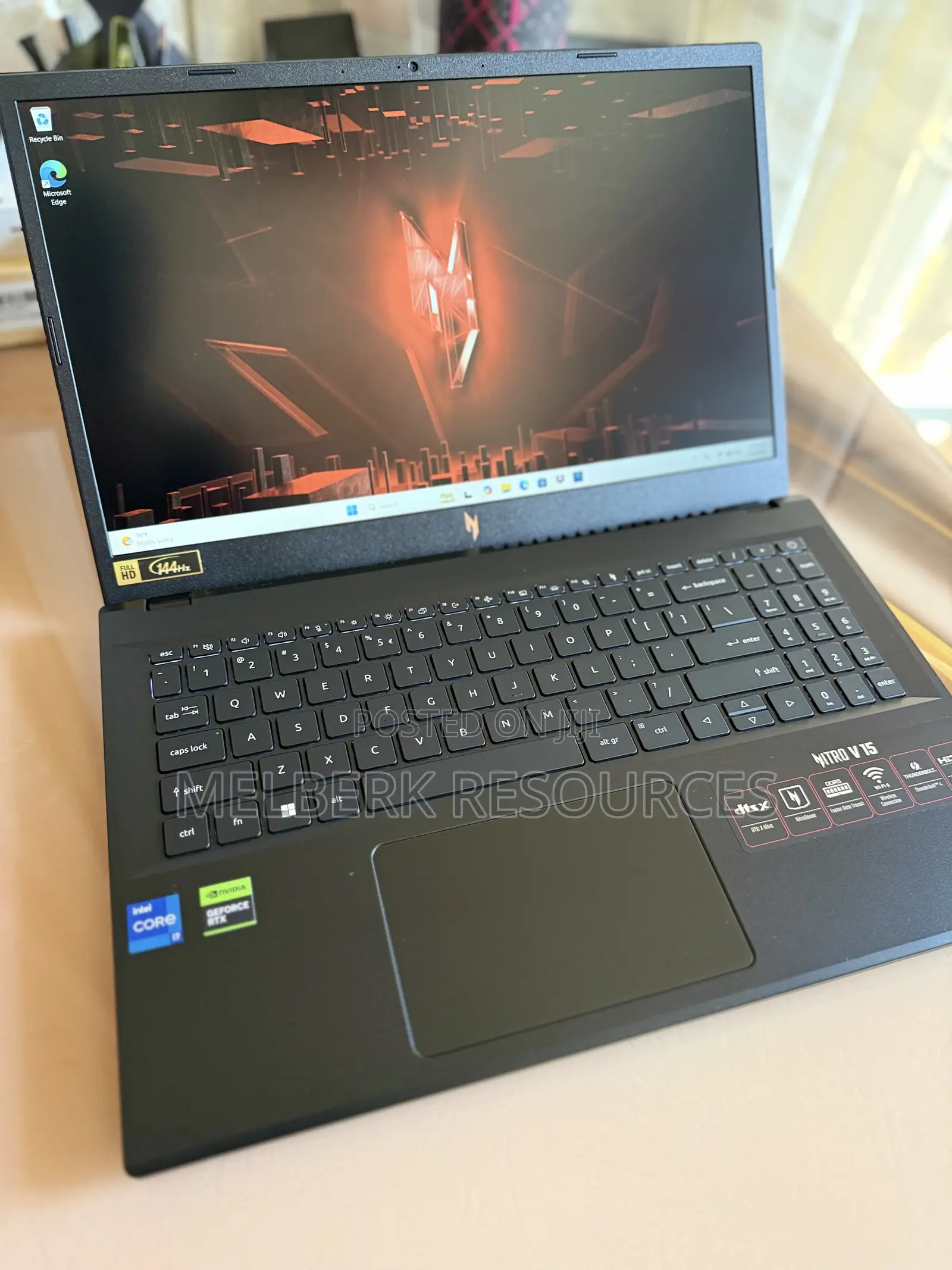 Laptop Acer Nitro V 15 16GB Intel Core i7 SSD 512GB