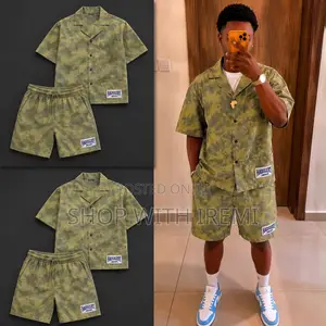 *Luxury Unisex Shirt Up and Down Dm for Bundle Price
