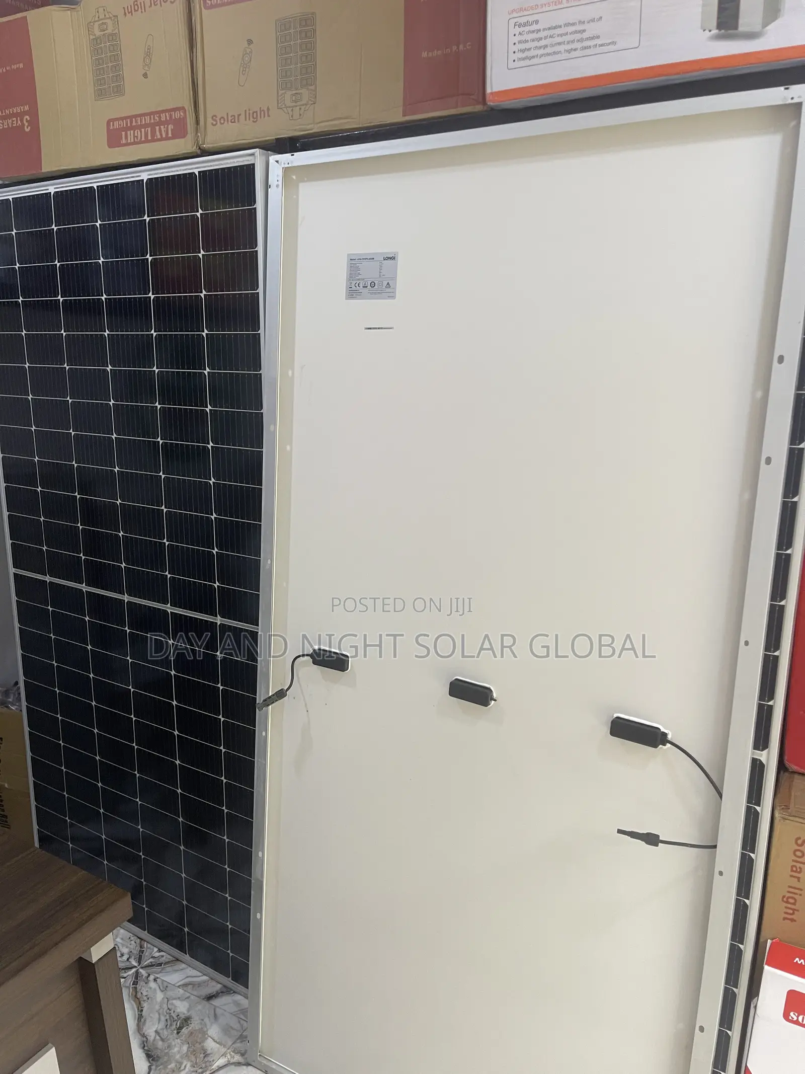Original 550Watts Longi Halfcut Solar Panel 144cells