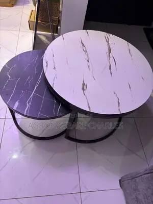 Modern 2-Piece Nesting Coffee Table Set