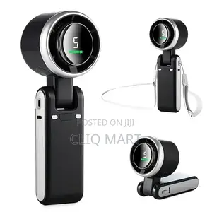 Foldable Handheld Turbo Fan – Rechargeable Portable Mini Fan