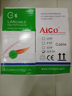 AICO Indoor CAT6 Network Cable | Goddafi Stores