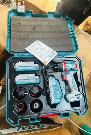 TOTAL 20V Brushless Cordless Multi-Head Drill Driver.