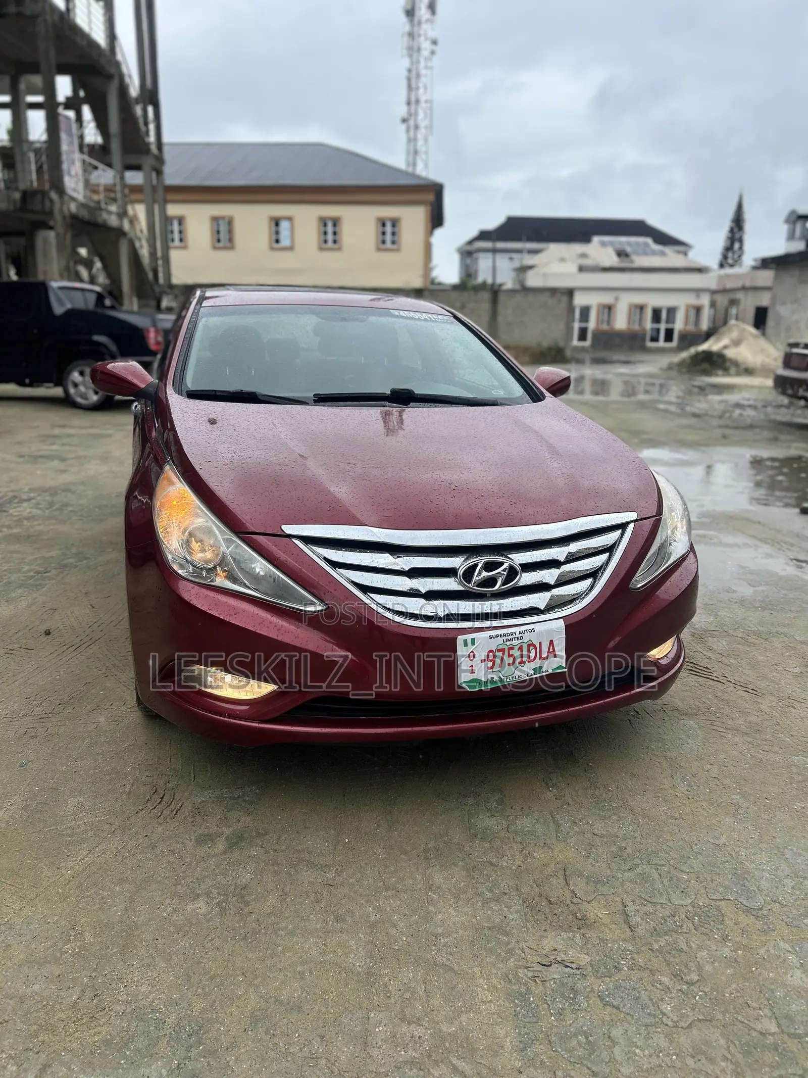 Hyundai Sonata 2012 Red