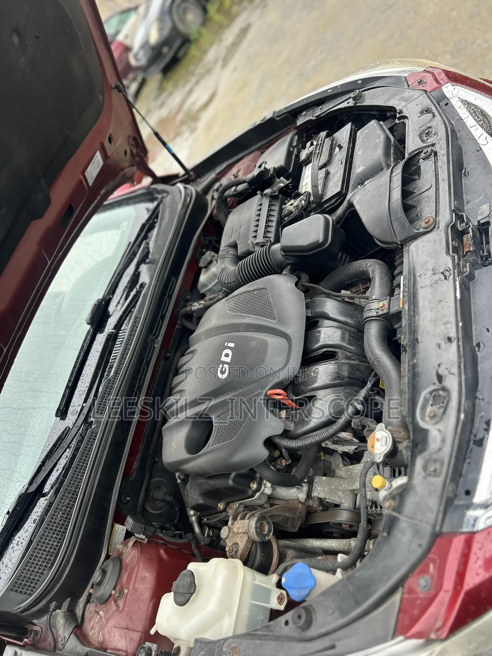 Hyundai Sonata 2012 Red