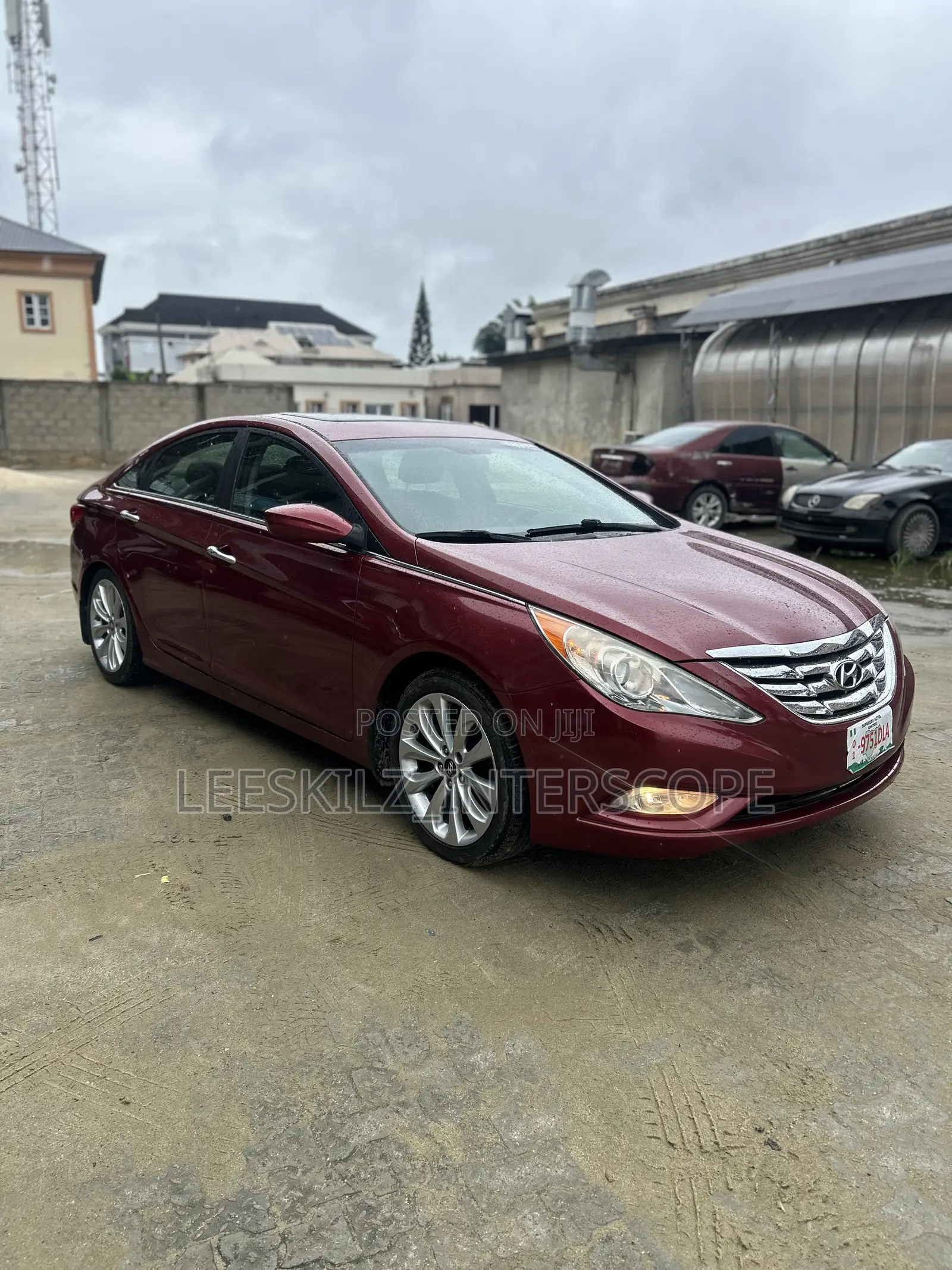 Hyundai Sonata 2012 Red