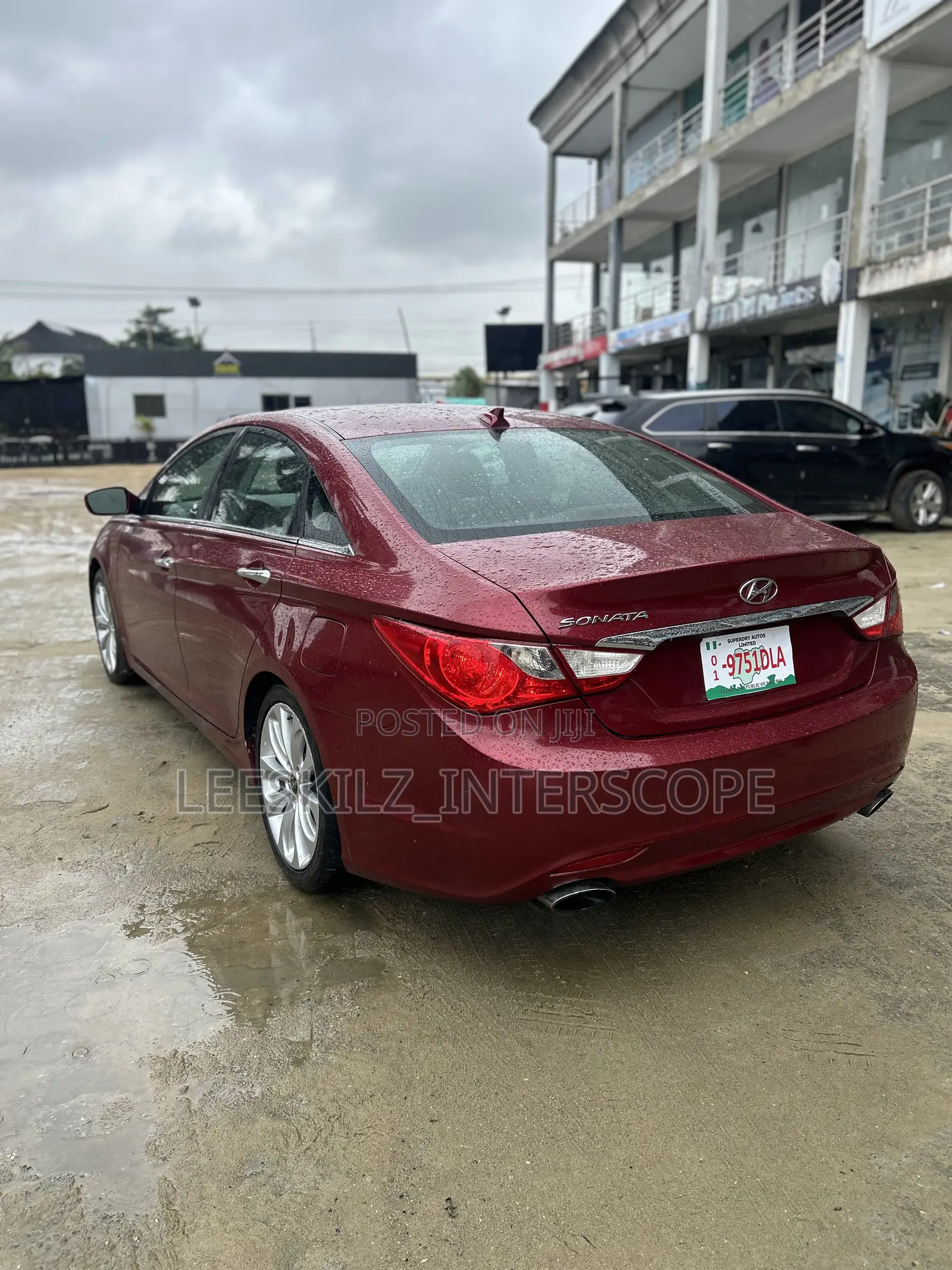 Hyundai Sonata 2012 Red