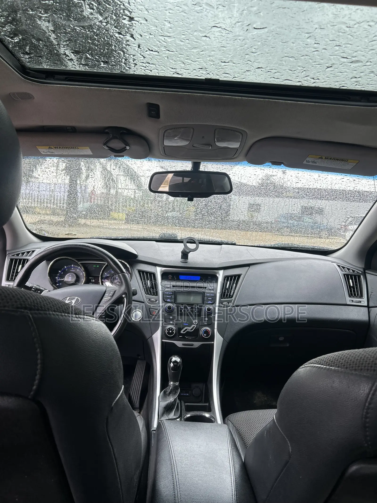 Hyundai Sonata 2012 Red