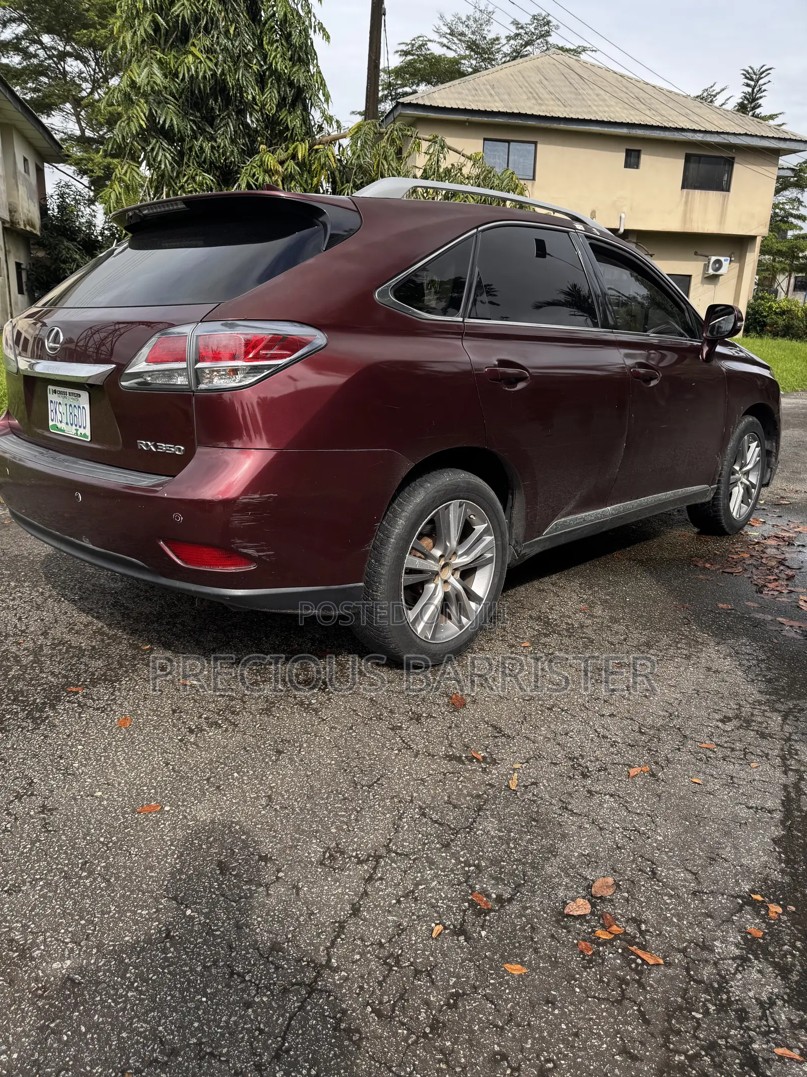 Lexus RX 2014 Burgundy