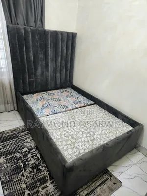 Bed Frame and Stand (Plus Free Rug)