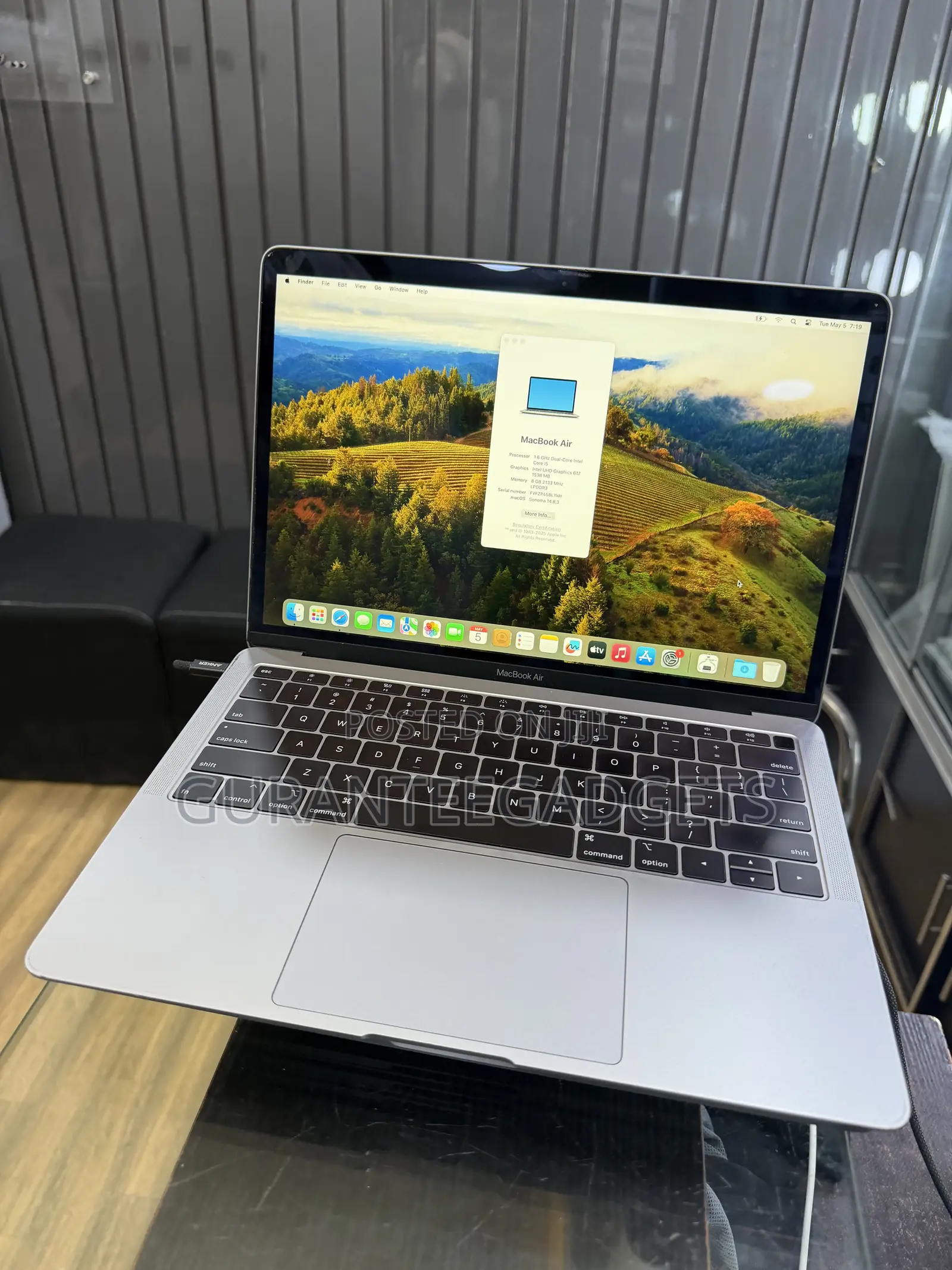 Laptop Apple MacBook Air 2018 8GB Intel Core i5 SSD 256GB
