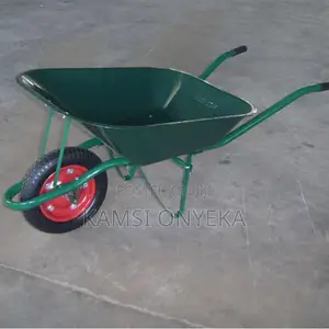 Construction Wheelbarrow Load Capacity Garden Tools Iron and Met