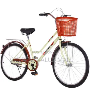Road Bike With Front Basket