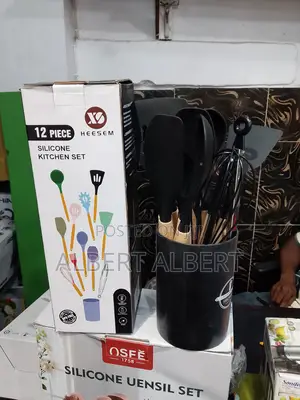 12 PCS Silicon Utensil Set