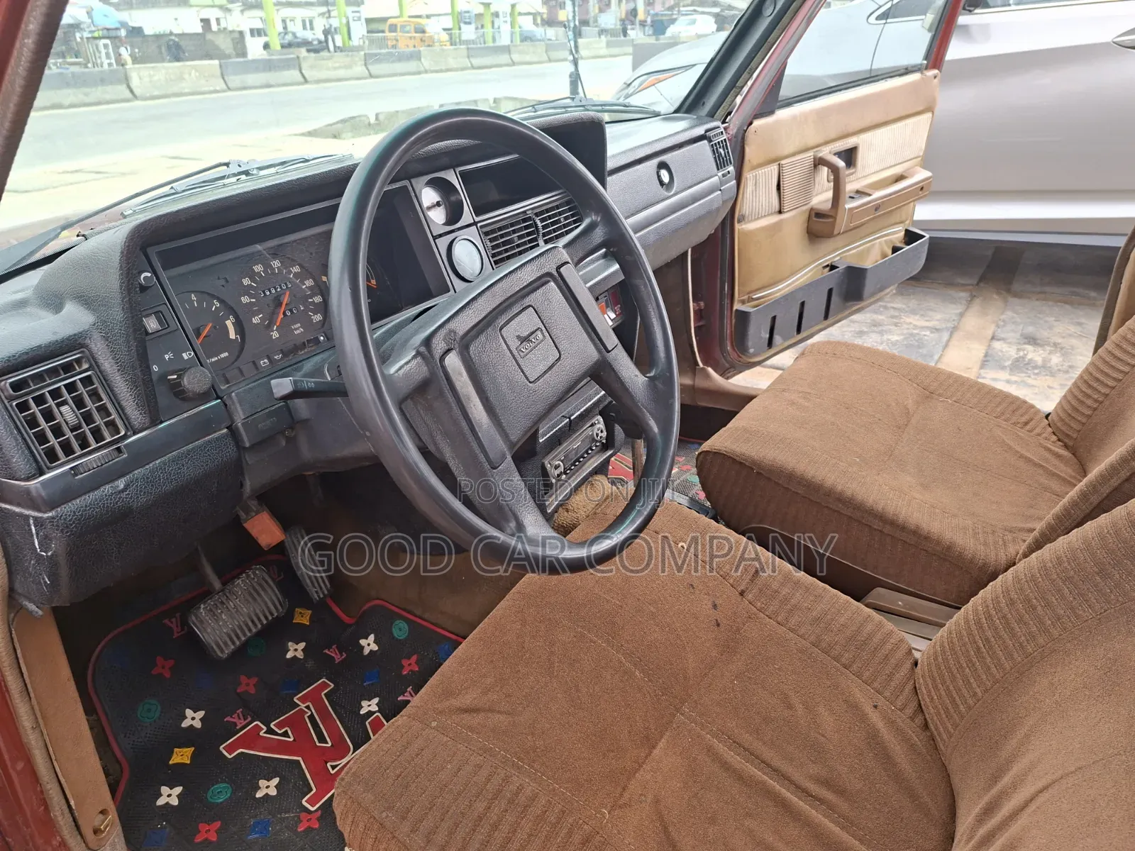 Volvo 244 1980 Burgundy