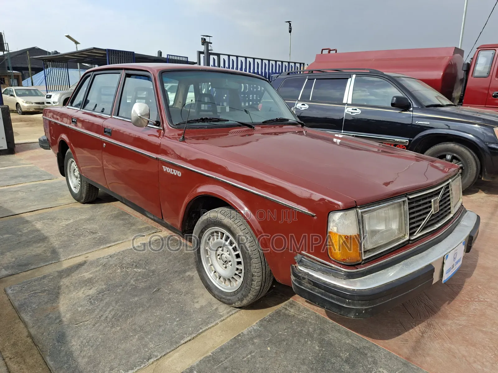 Volvo 244 1980 Burgundy