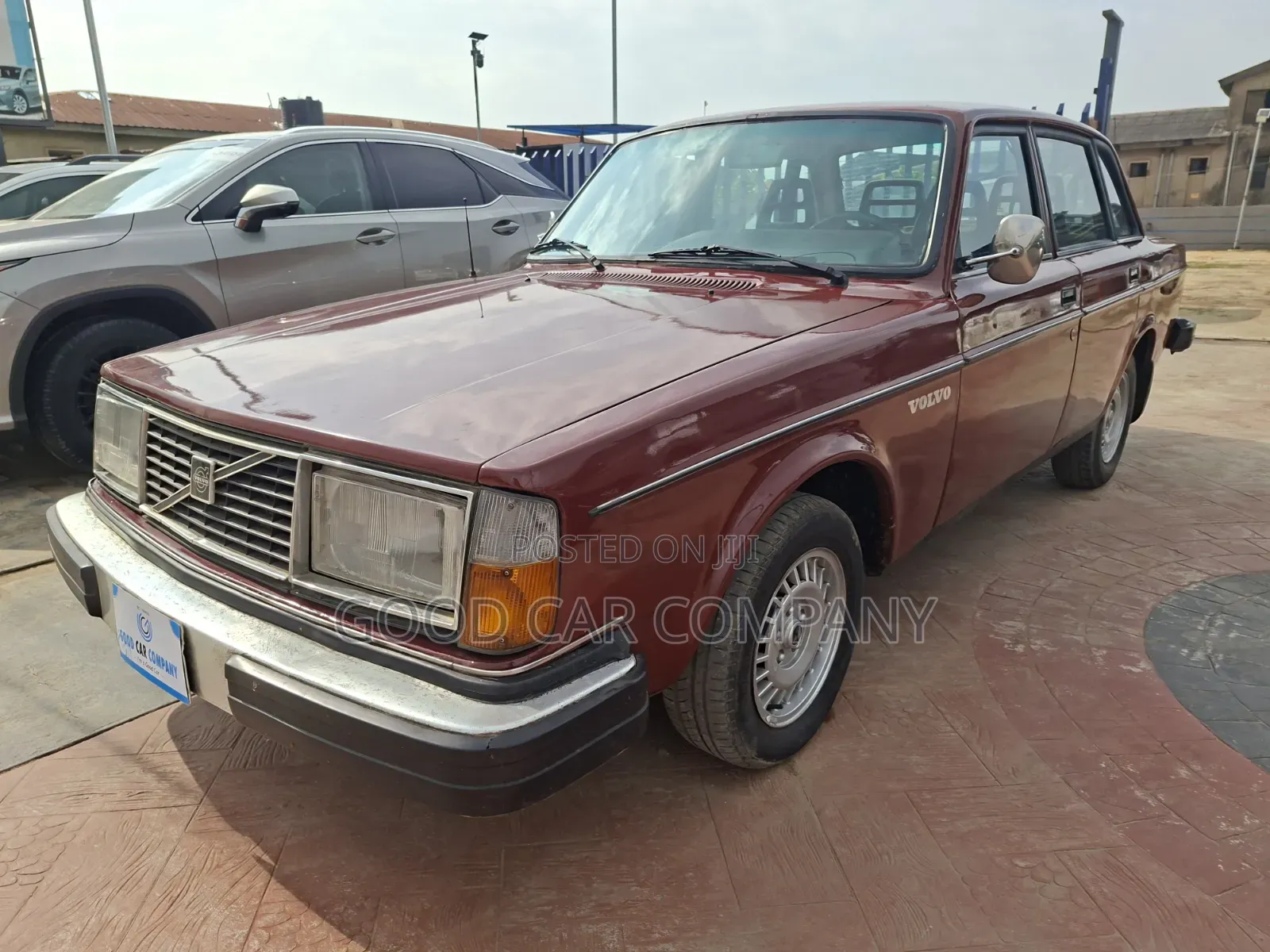 Volvo 244 1980 Burgundy