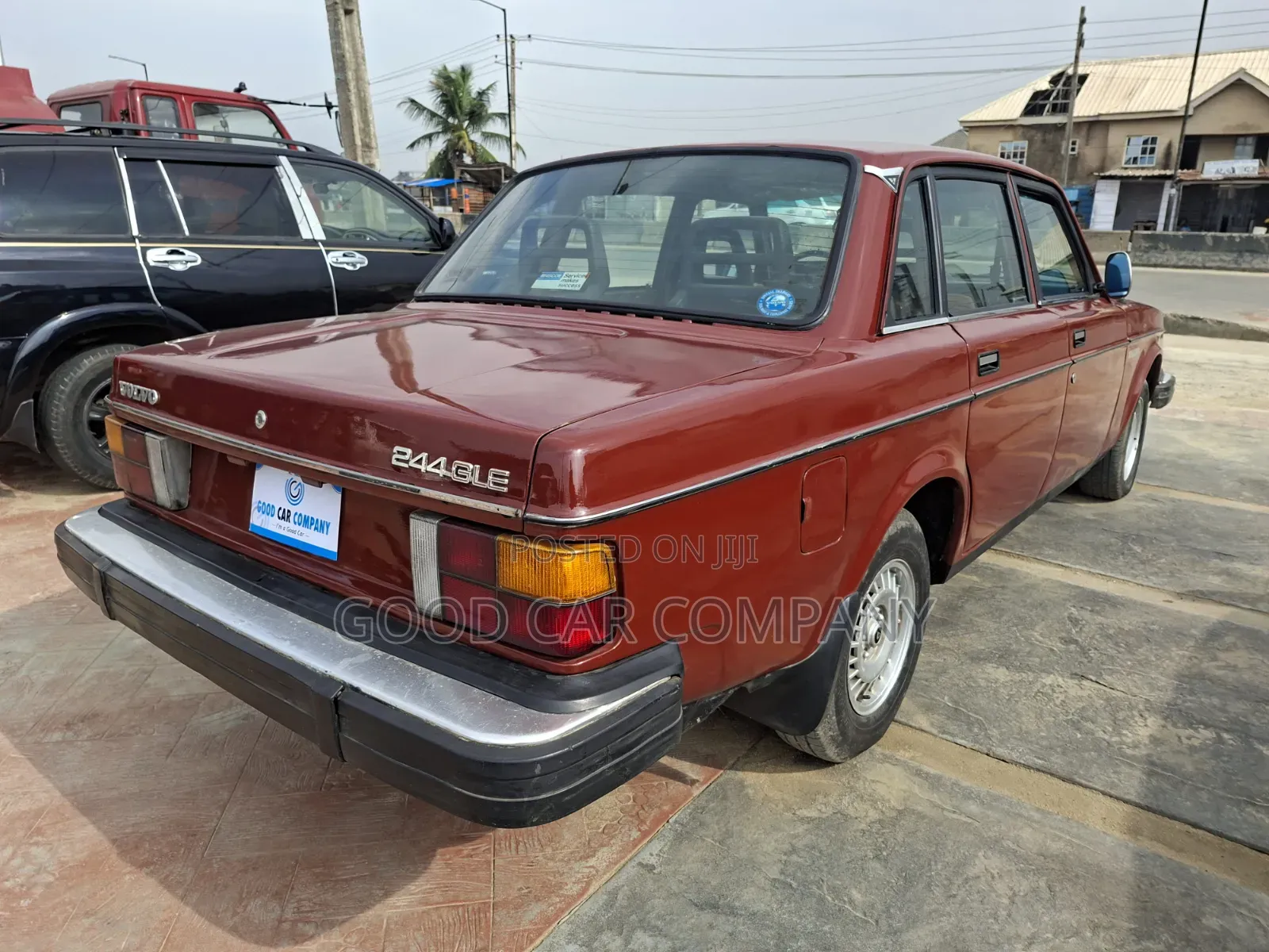Volvo 244 1980 Burgundy