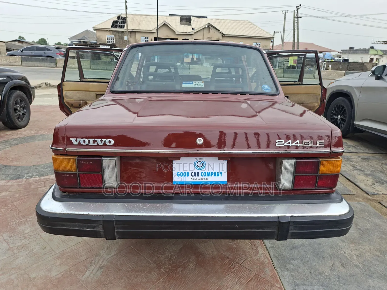 Volvo 244 1980 Burgundy