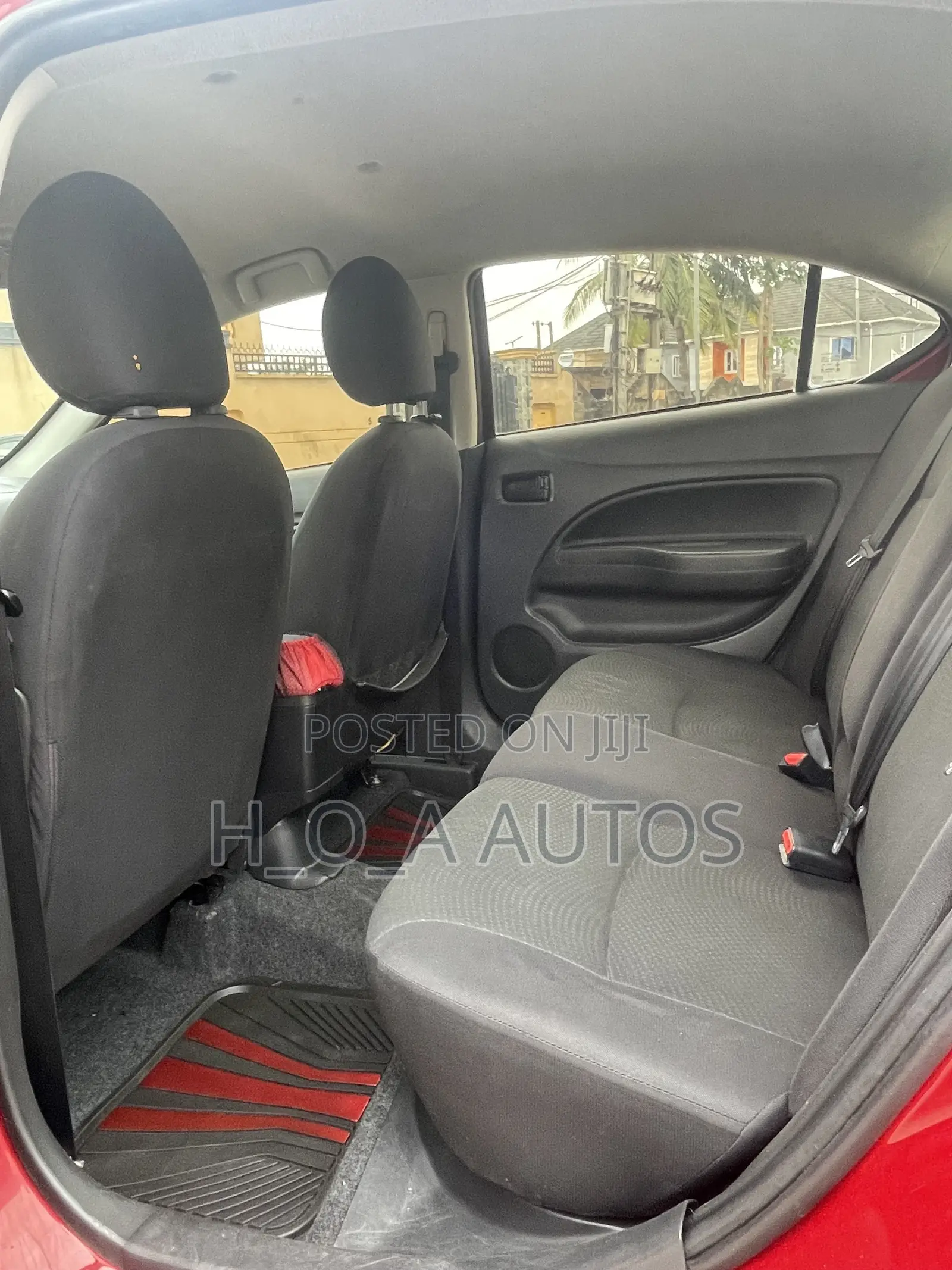 Mitsubishi Mirage 2017 Red
