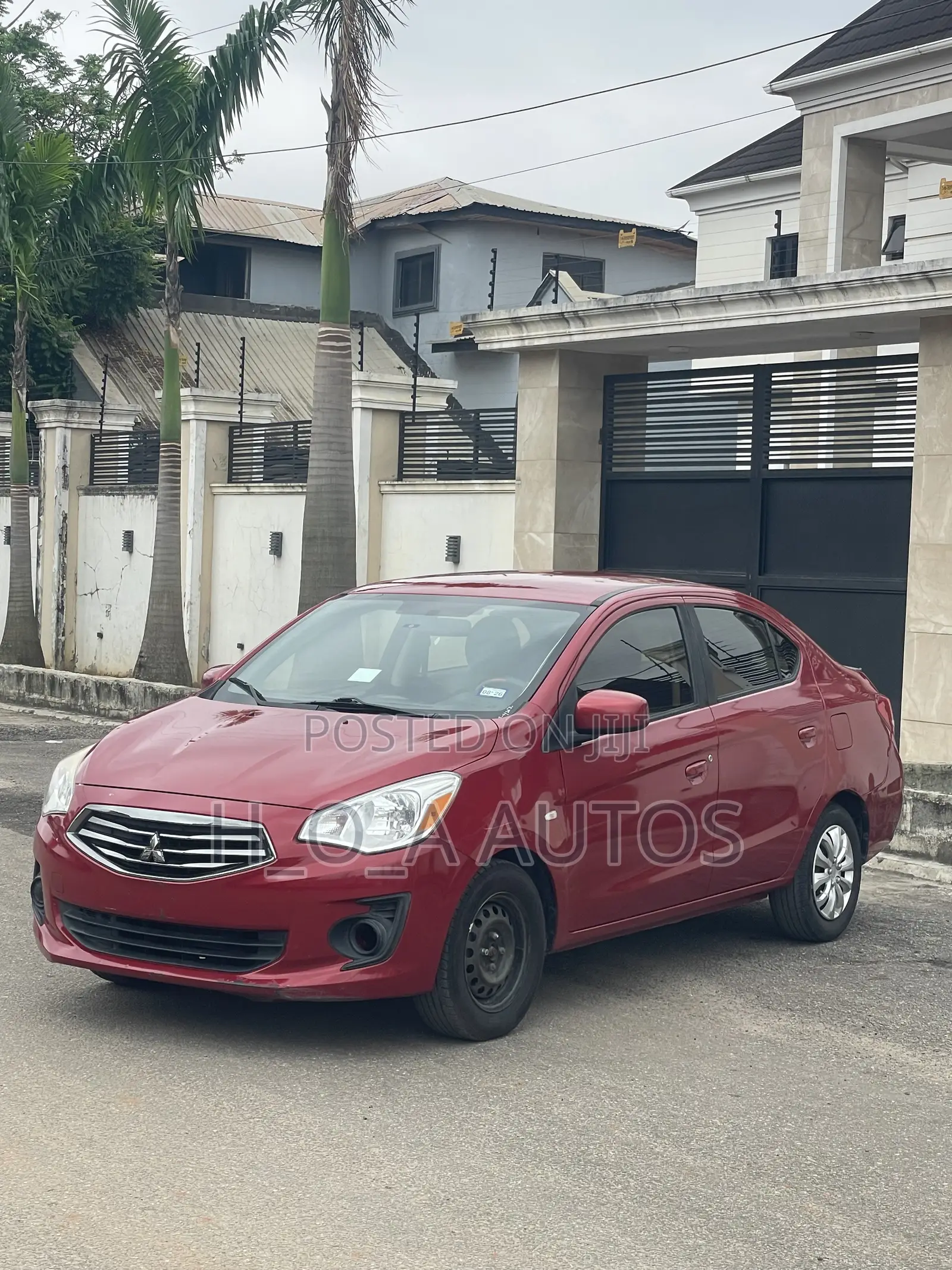 Mitsubishi Mirage 2017 Red
