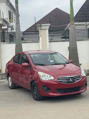 Mitsubishi Mirage 2017 Red