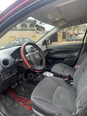 Mitsubishi Mirage 2017 Red