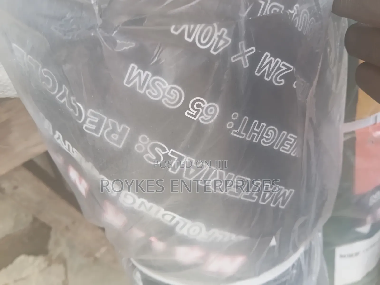 Black Scalfolding Net