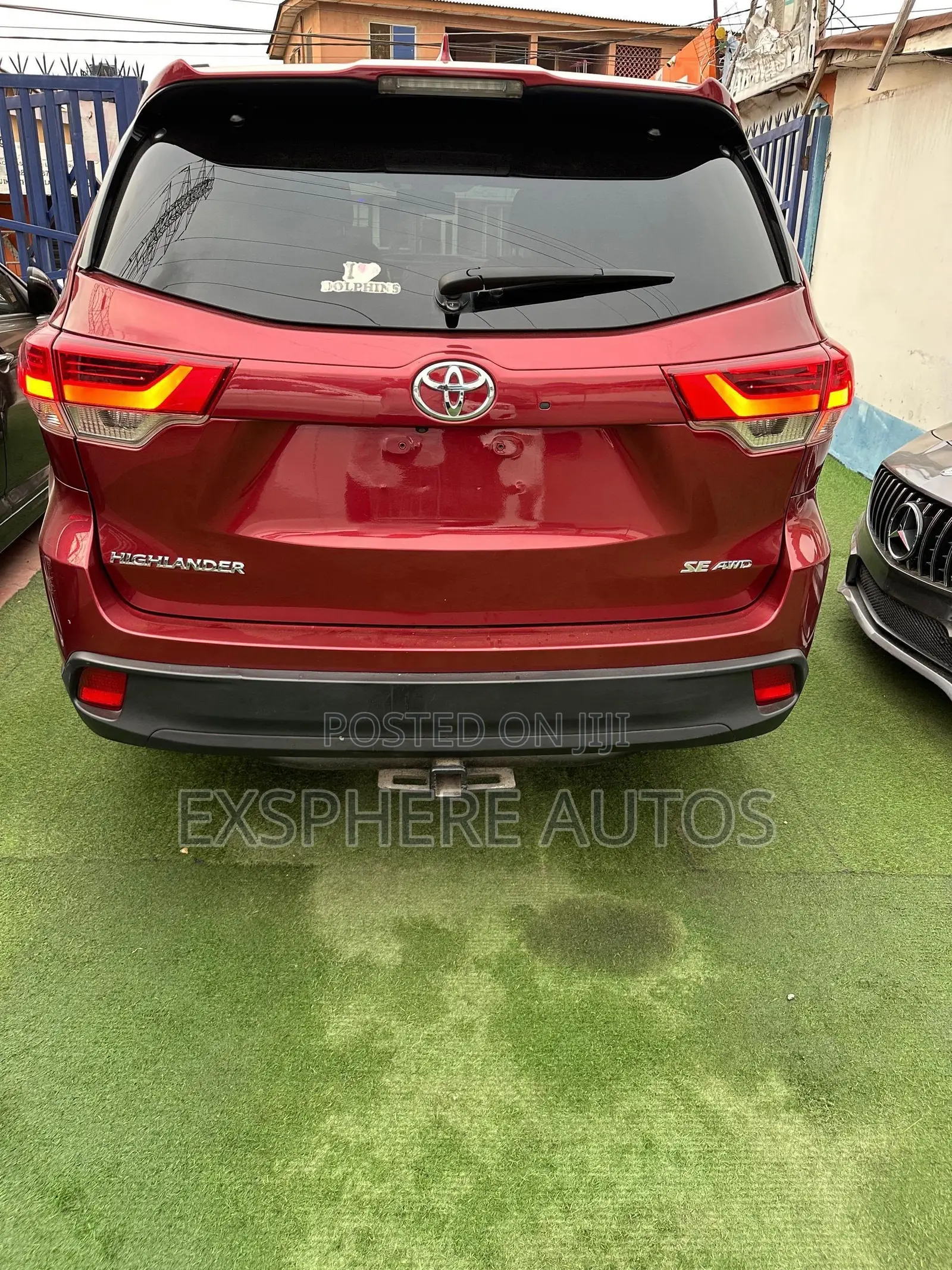 Toyota Highlander 2017 Red