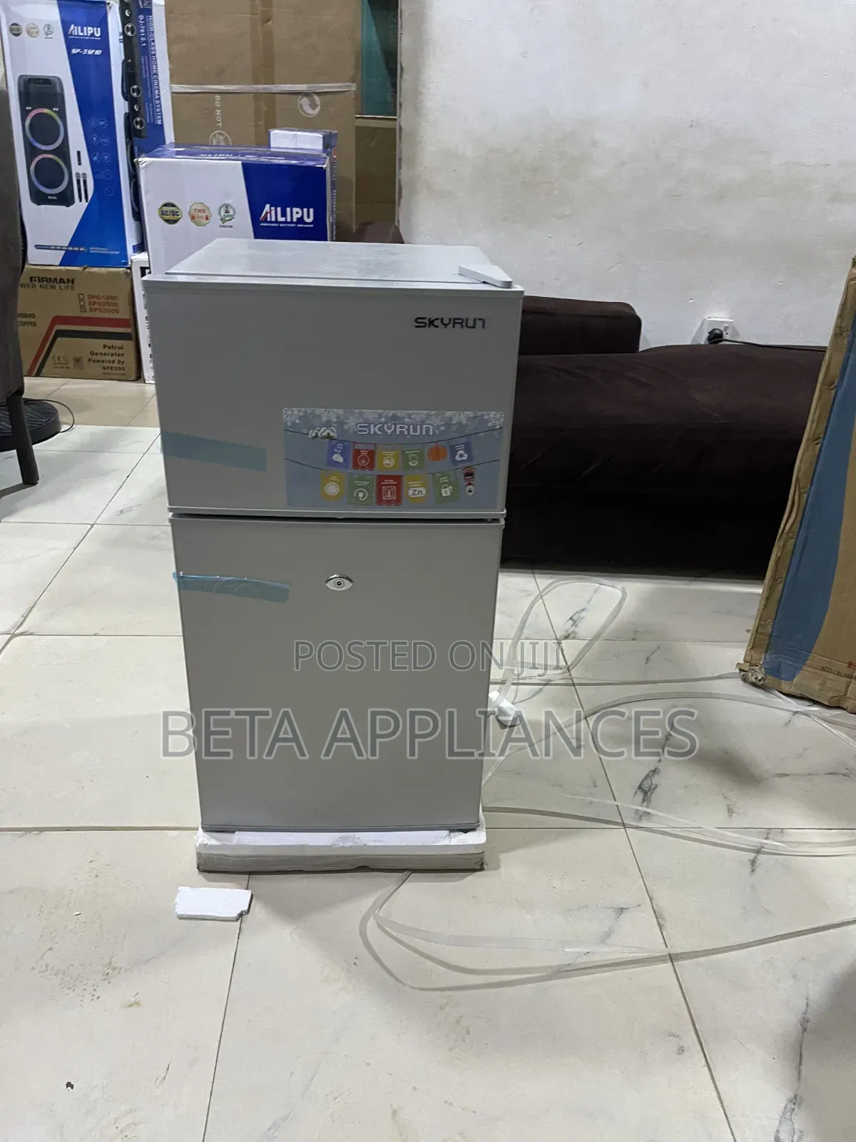 Skyrun BCD85 Double Door Refrigerator