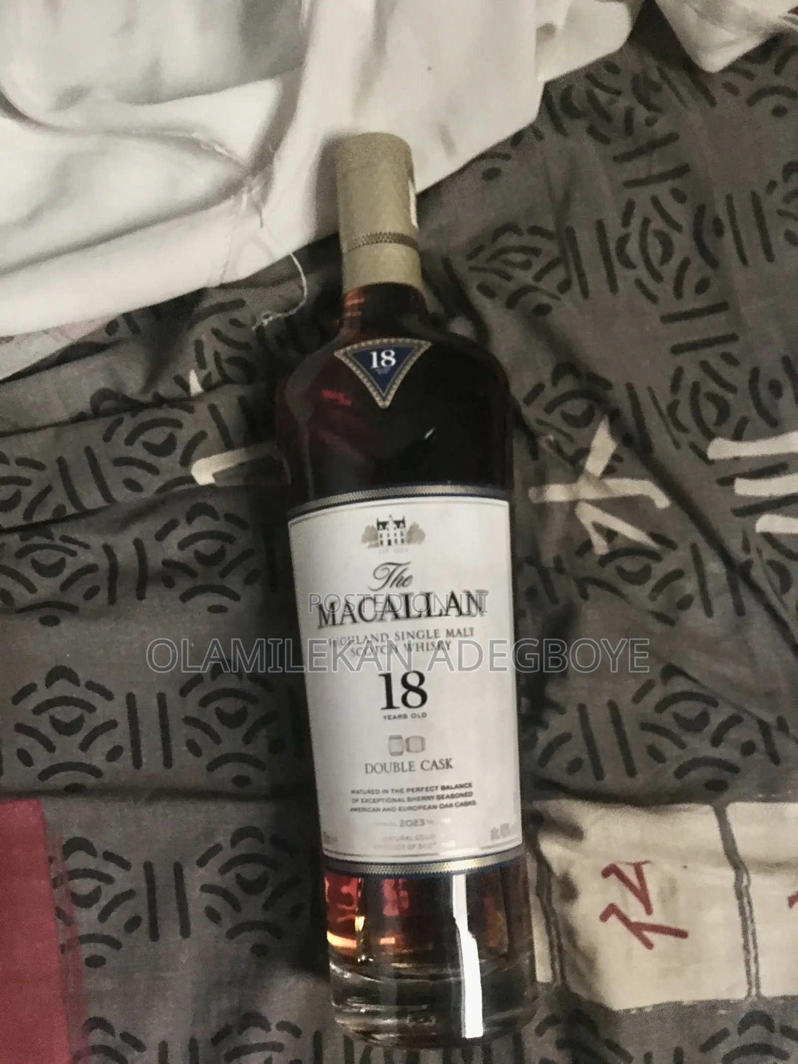 Macallan Whiskey