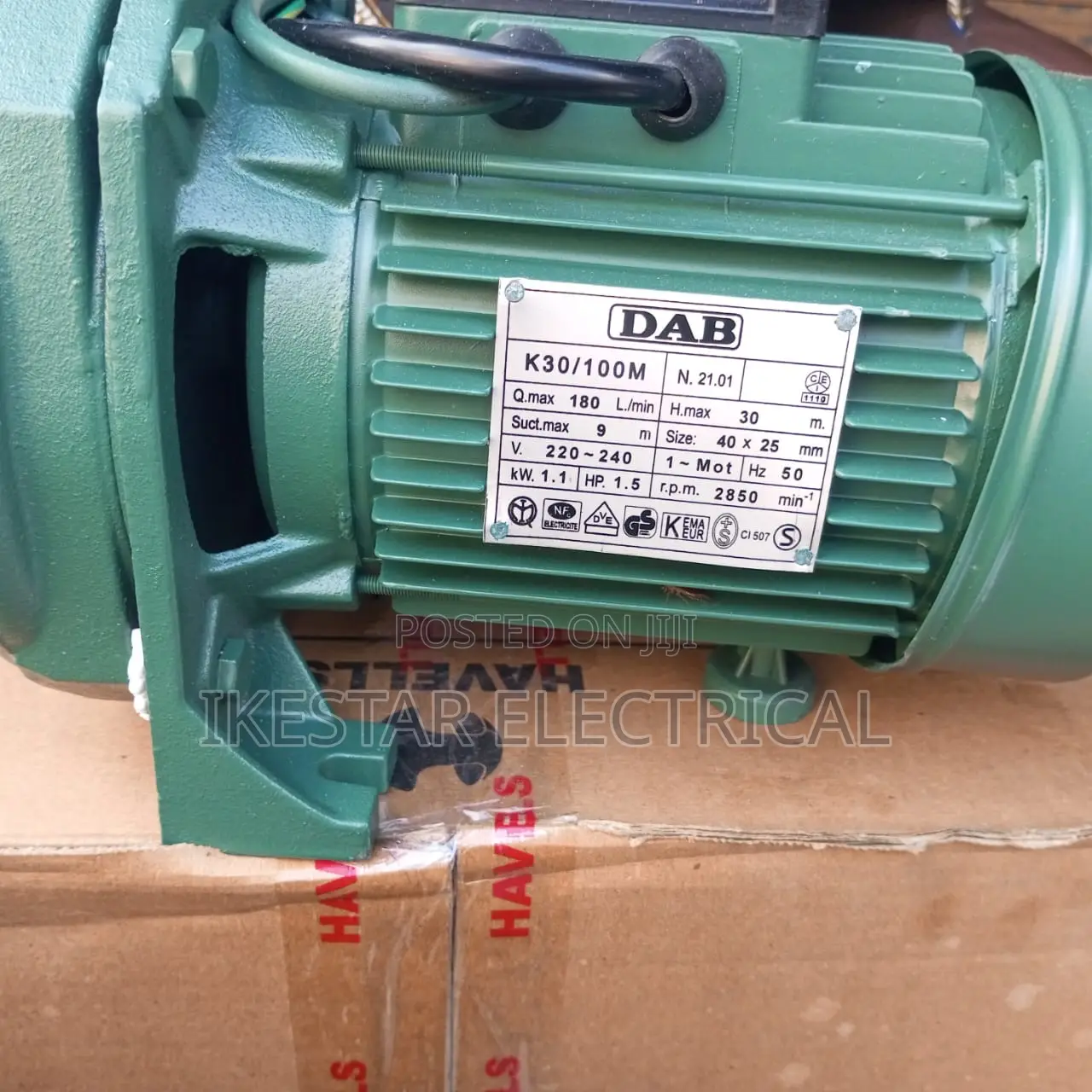 1.5hp Dab Pumping Machine