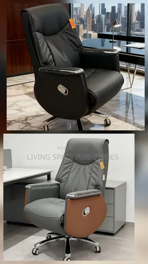 Executive Recline Office Leather Chair
