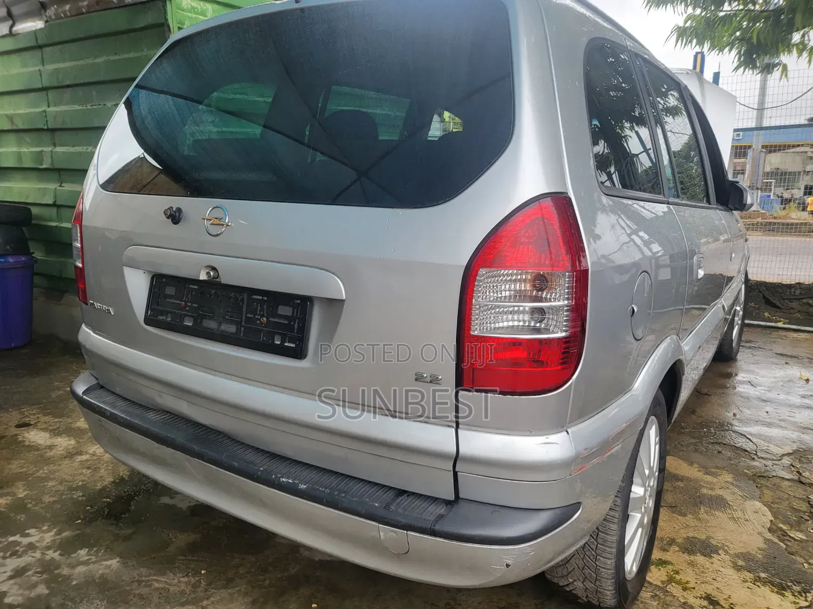 Opel Zafira 2005 Silver